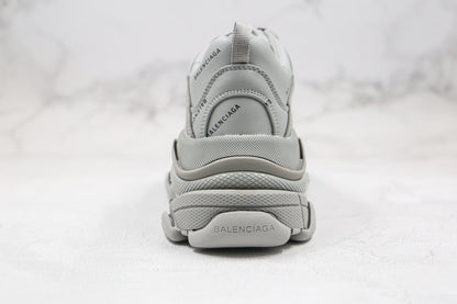 Balenciaga Triple S "Grey-All Over Logo"