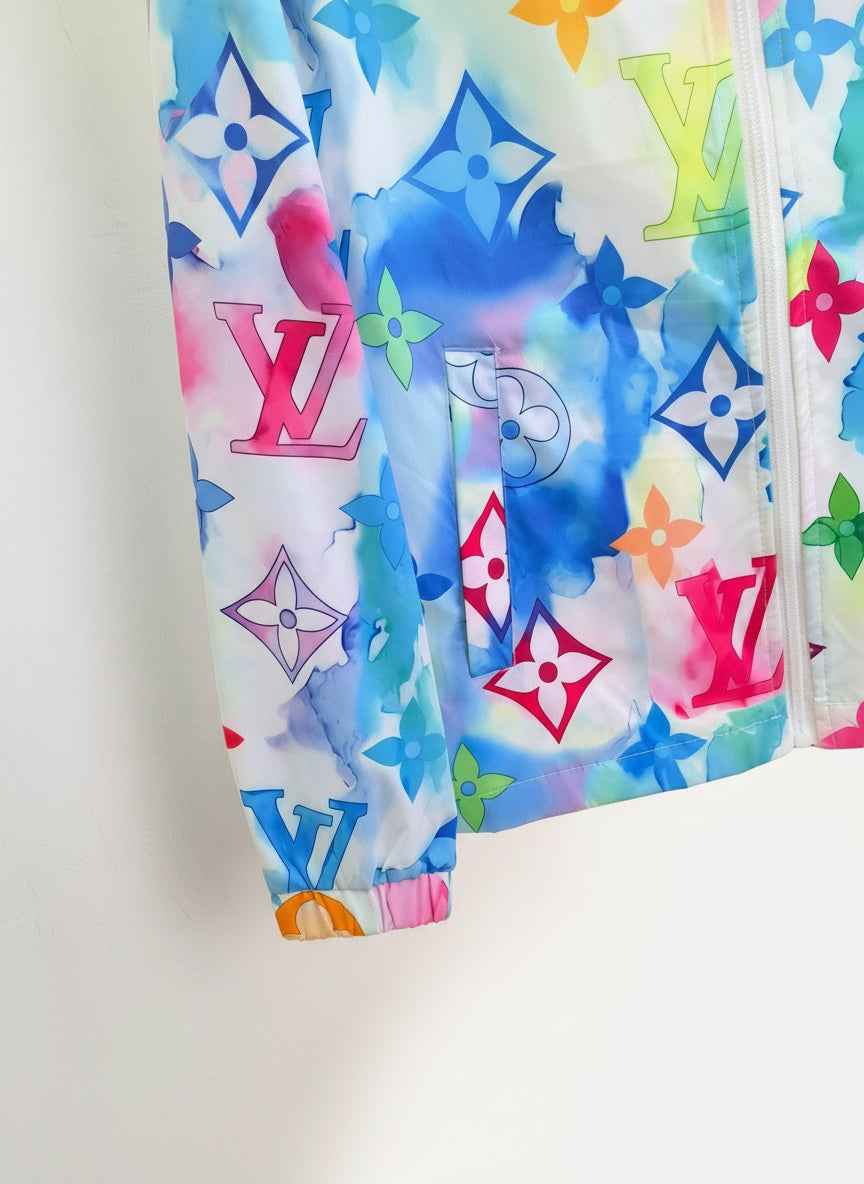 Louis Vuitton Watercolor Monogram Windbreaker "Multicolour"