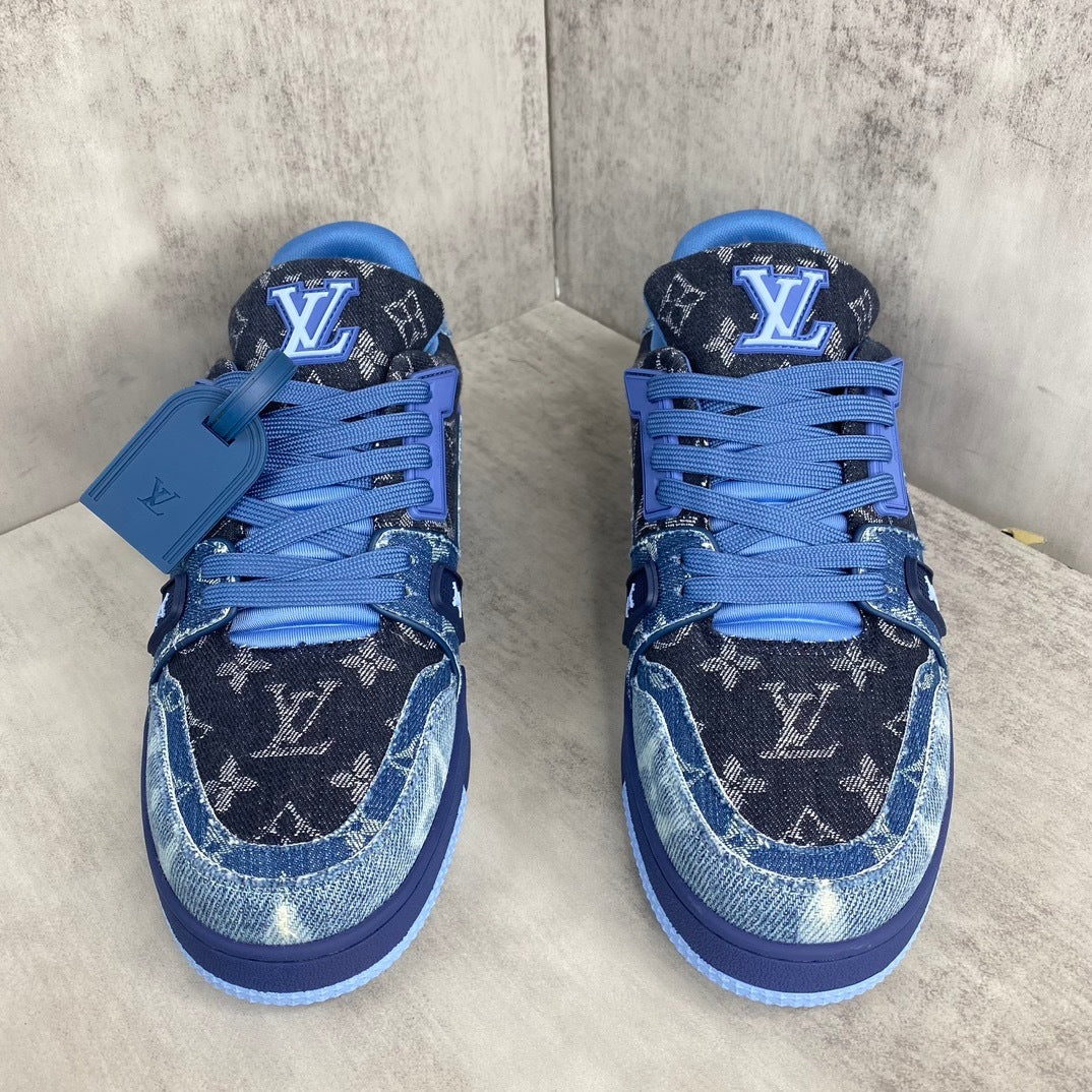 Louis Vuitton Trainers "Blue Denim"