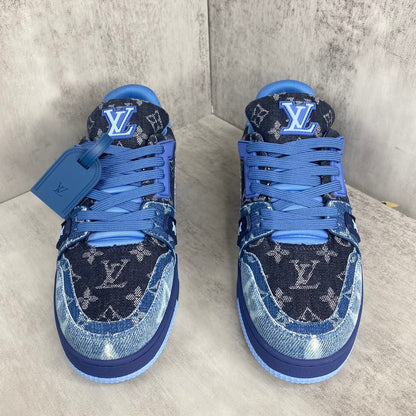 Louis Vuitton Trainers "Blue Denim"
