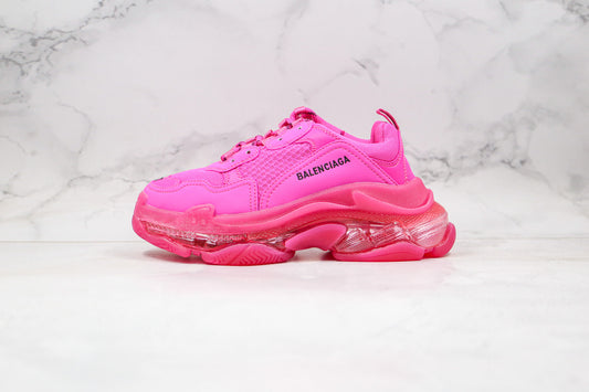 Balenciaga Triple S "Pink Clear Sole"