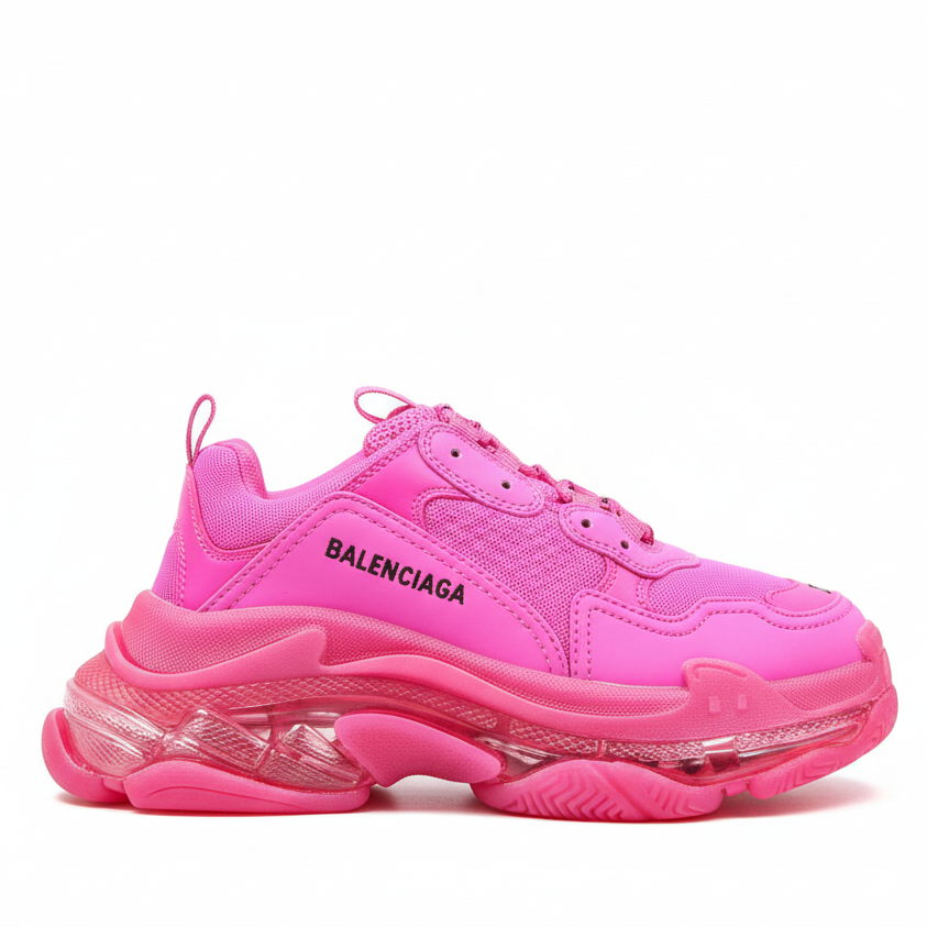 Balenciaga Triple S "Pink Clear Sole"