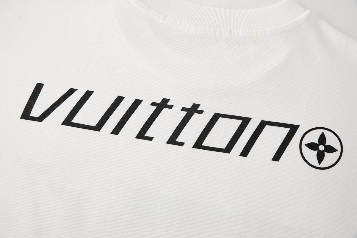 Louis Vuitton Printed Signature T-Shirt "White"
