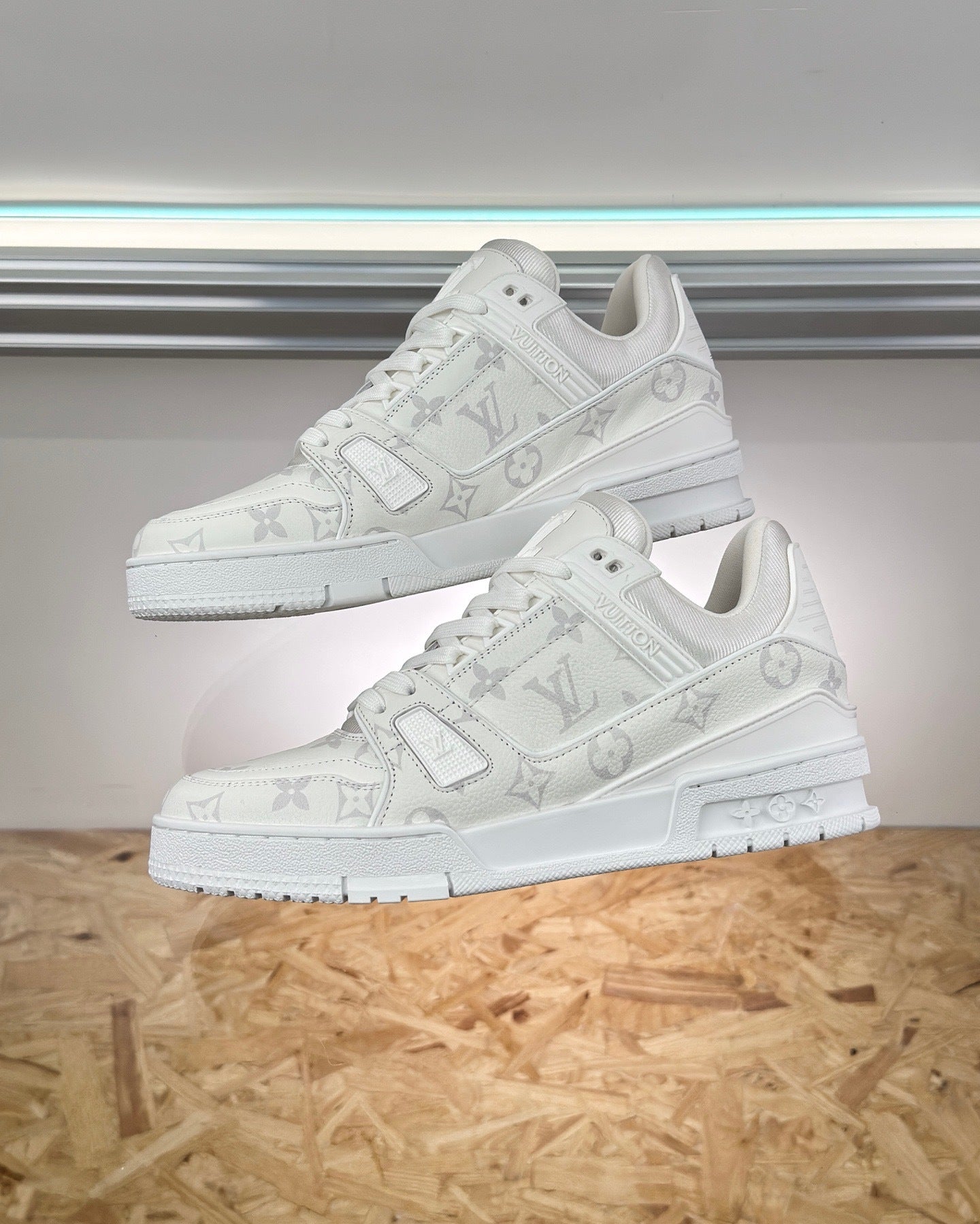 Louis Vuitton LV Trainers "White Monogram"