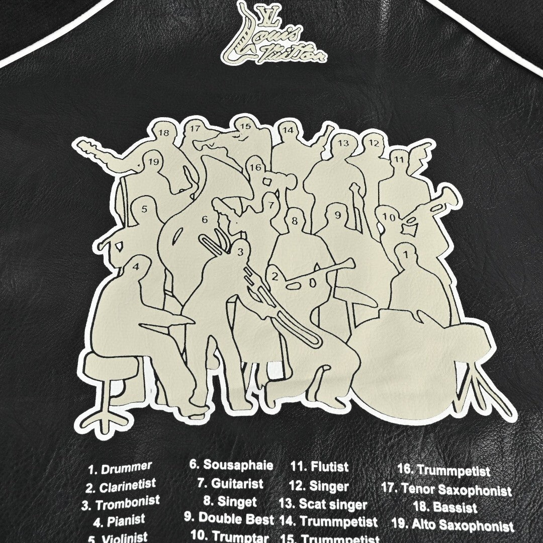 Louis Vuitton Varsity Bomber Jacket "Black"