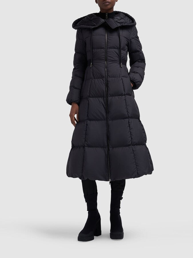 Moncler Faucon Down Coat Jacket "Black"