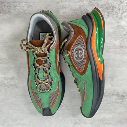 Gucci Run "Green-Brown"
