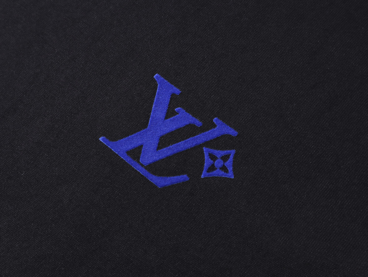 Louis Vuitton Graphic Cotton T-Shirt "Black"