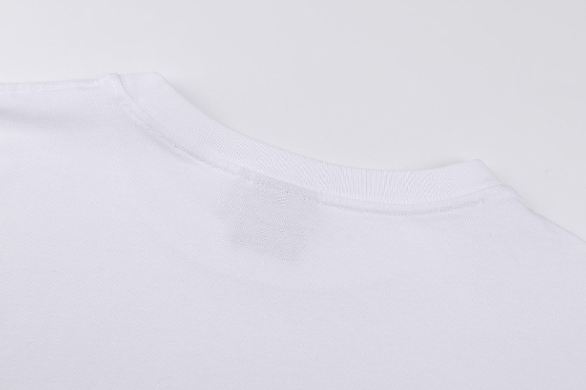 Dior T-Shirt with Pocket "White Cotton Jersey"