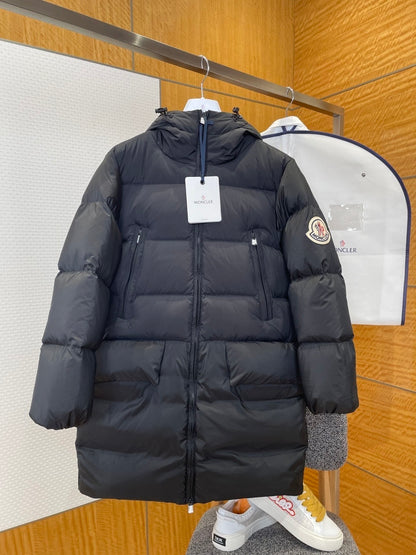 Moncler Bosona Long Down Jacket "Black"