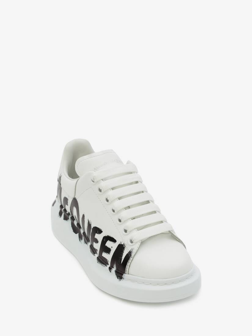 Alexander McQueen Oversized "White-Black Graffiti"