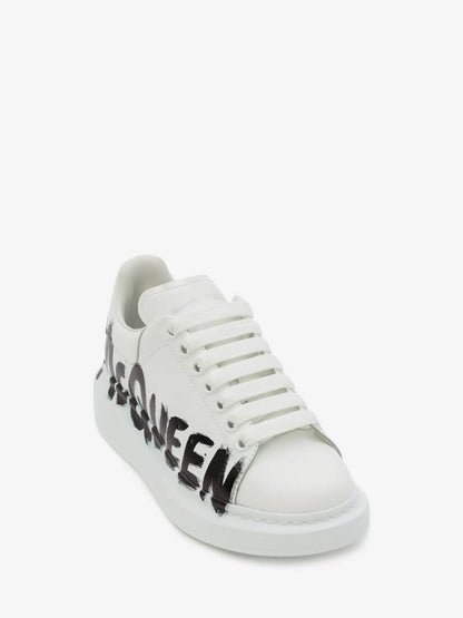 Alexander McQueen Oversized "White-Black Graffiti"