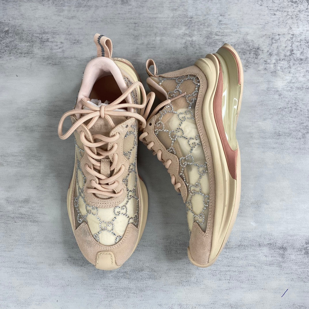 Gucci Run "Pink " Crystals