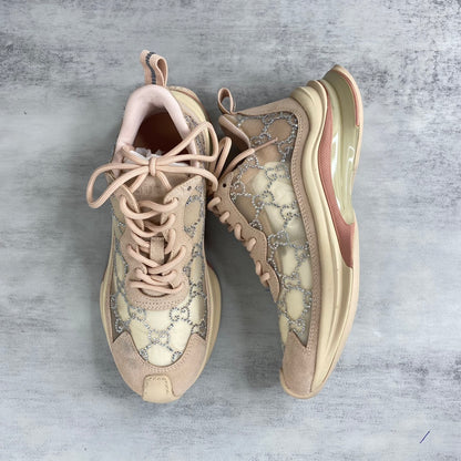 Gucci Run "Pink " Crystals