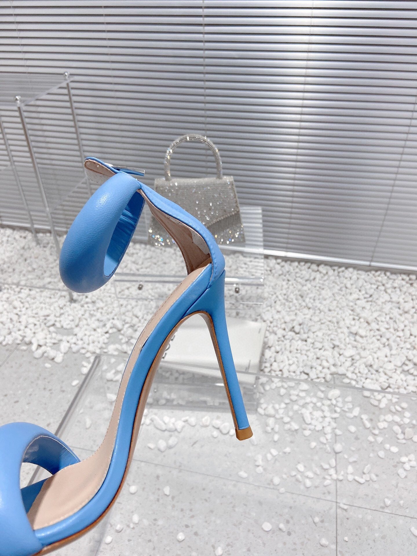 Gianvito Rossi Bijoux High Heels 100mm "Blue"