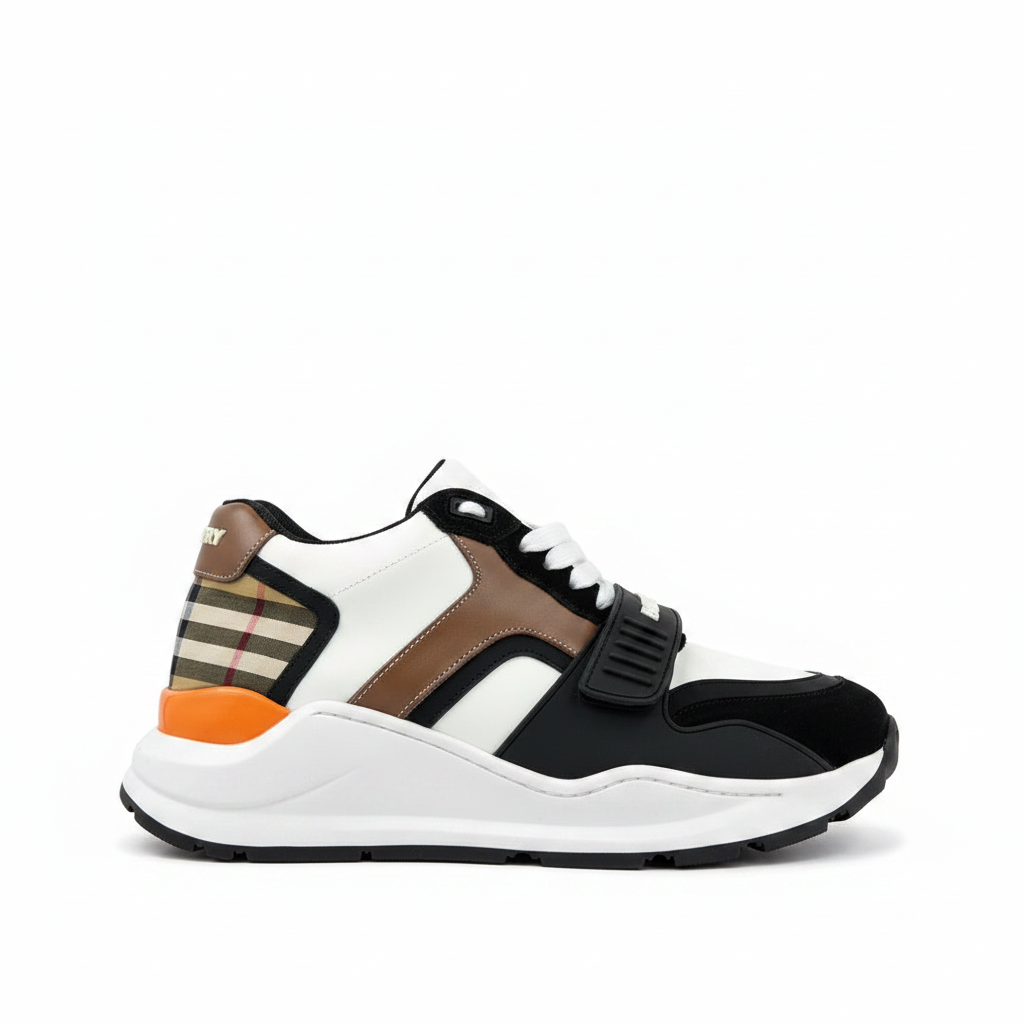 Burberry Ramsey "White-Black-Brown"
