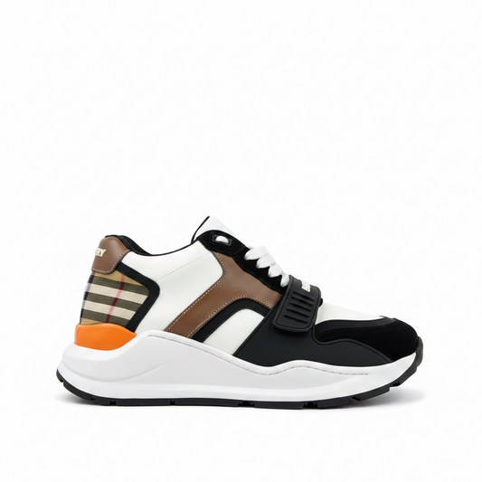 Burberry Ramsey "White-Black-Brown"