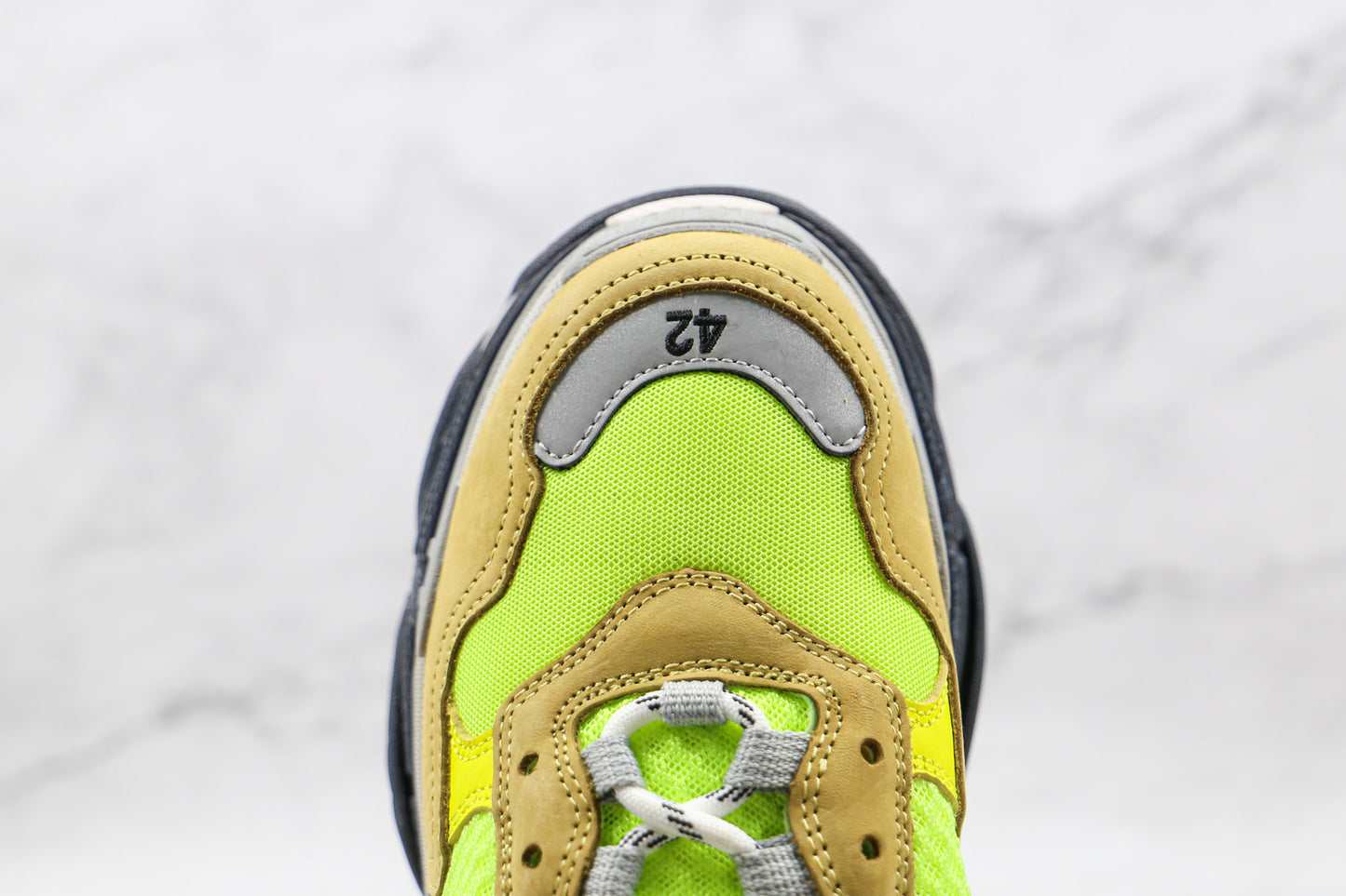 Balenciaga Triple S "Neon Yellow-Grey"