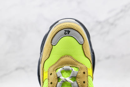 Balenciaga Triple S "Neon Yellow-Grey"