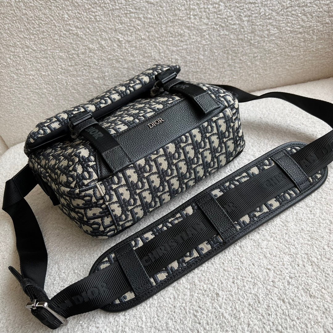Dior Explorer Oblique Jacquard Messenger Bag