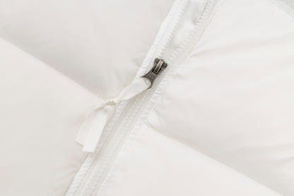 The North Face Nuptse Short Down Jacket "White"