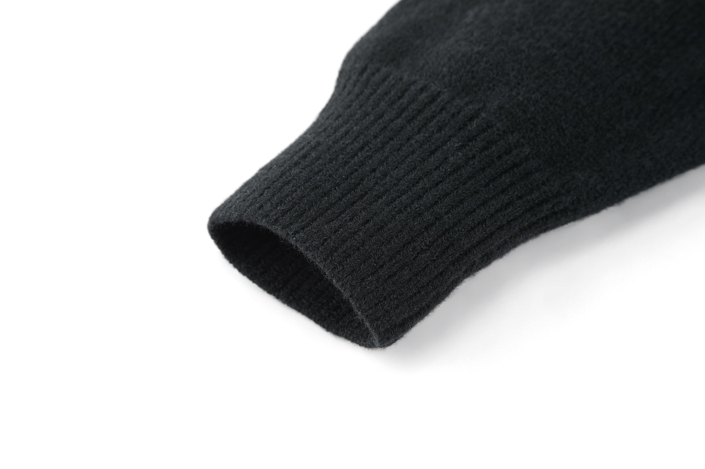 Prada Embroidered Logo Sweater "Black"