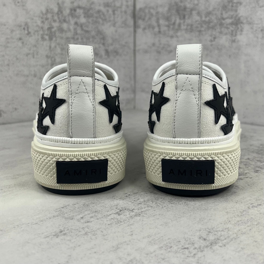 Amiri Court Low "White-Black Stars"