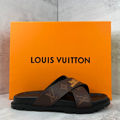 Louis Vuitton Slides "Brown-Black"