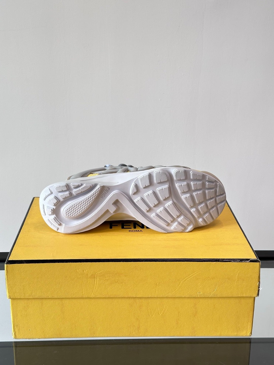 Fendi Tag Sneaker "Grey"