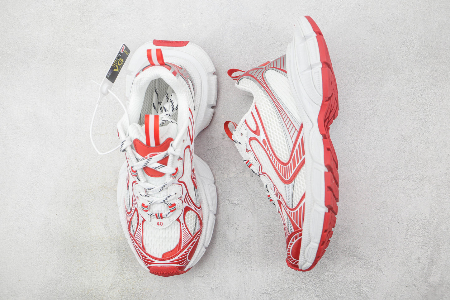 Balenciaga 3XL "White-Red"