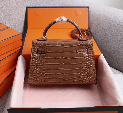Hermès Aligator Leather Mini Kelly 20