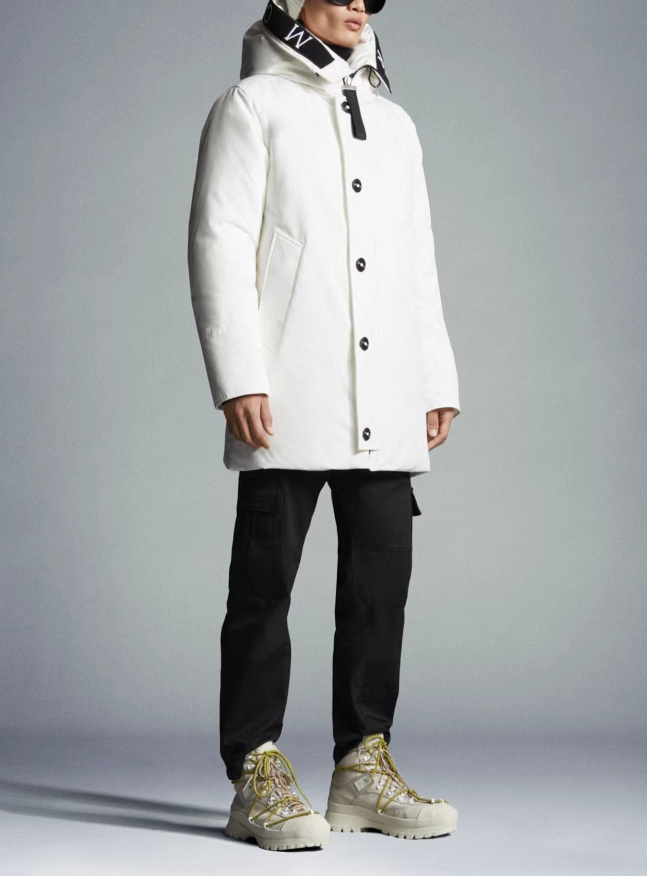 Moncler Down Parka Jacket "White"