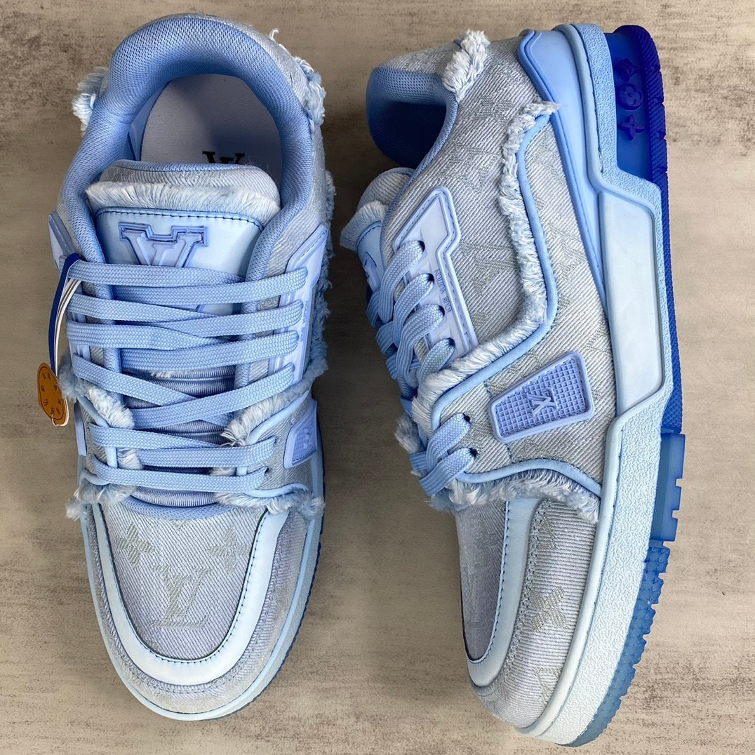 Louis Vuitton Trainers "Light Blue Denim"
