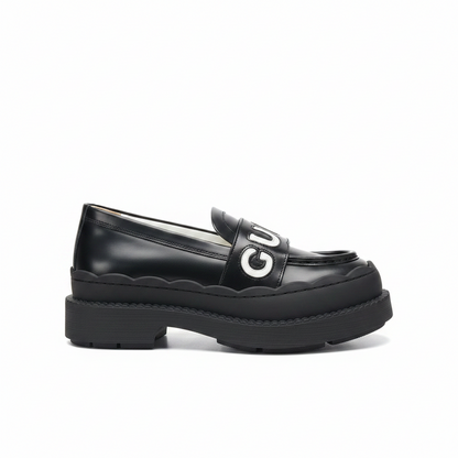 Gucci Leather Loafers "Black"