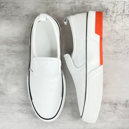 Hermes Gliss Slip-On "White"
