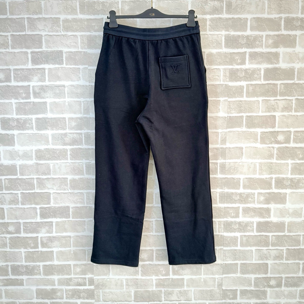 Louis Vuitton Embossed Signature Detail Pants "Dark Navy"