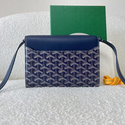 Goyard Goyardine Calfskin Chypre Wallet Pouch