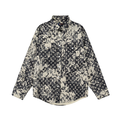 Louis Vuitton Monogram Shirt "Black-Beige"