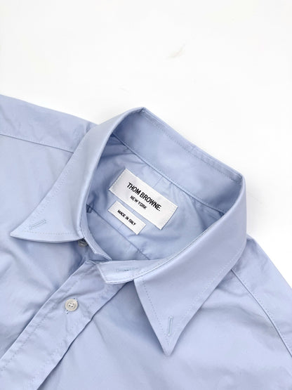 Thom Browne Cotton Armband Shirt "Blue"