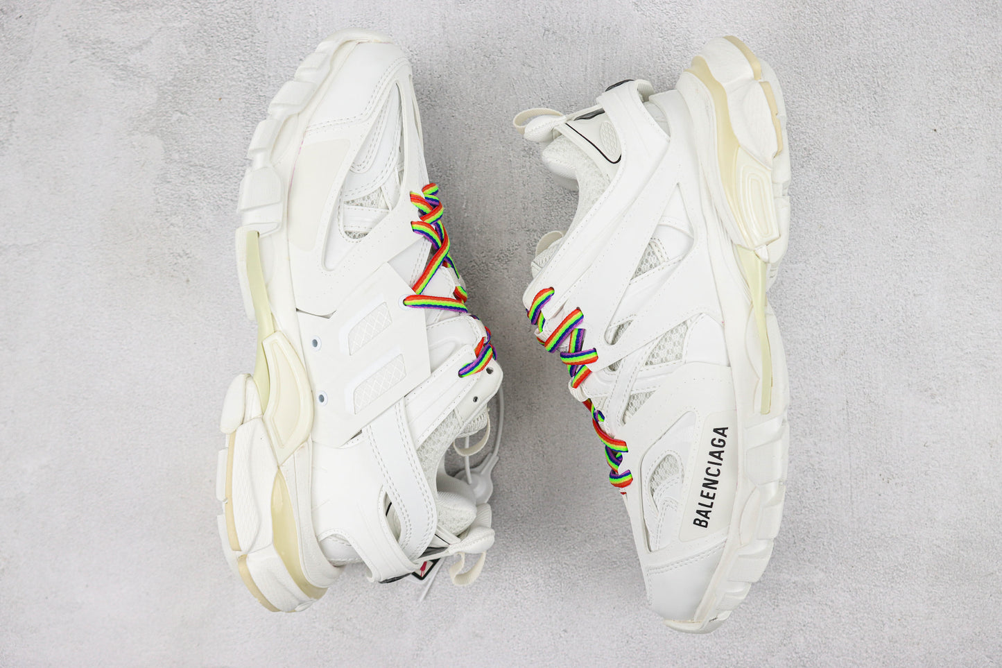 Balenciaga Track "White-Multicolour Laces"