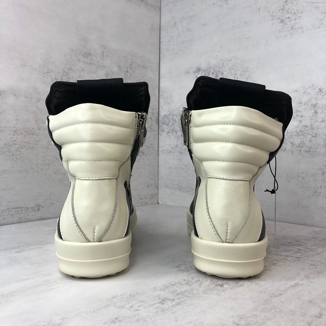 Rick Owens Geobasket "Black-White"