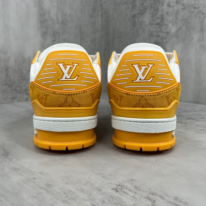 Louis Vuitton Trainers "Gold-White"