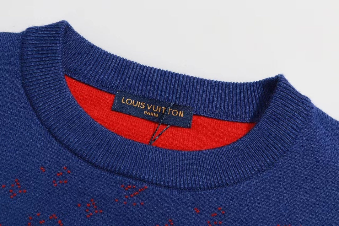 Louis Vuitton Sweater "Blue-Red Gradient"