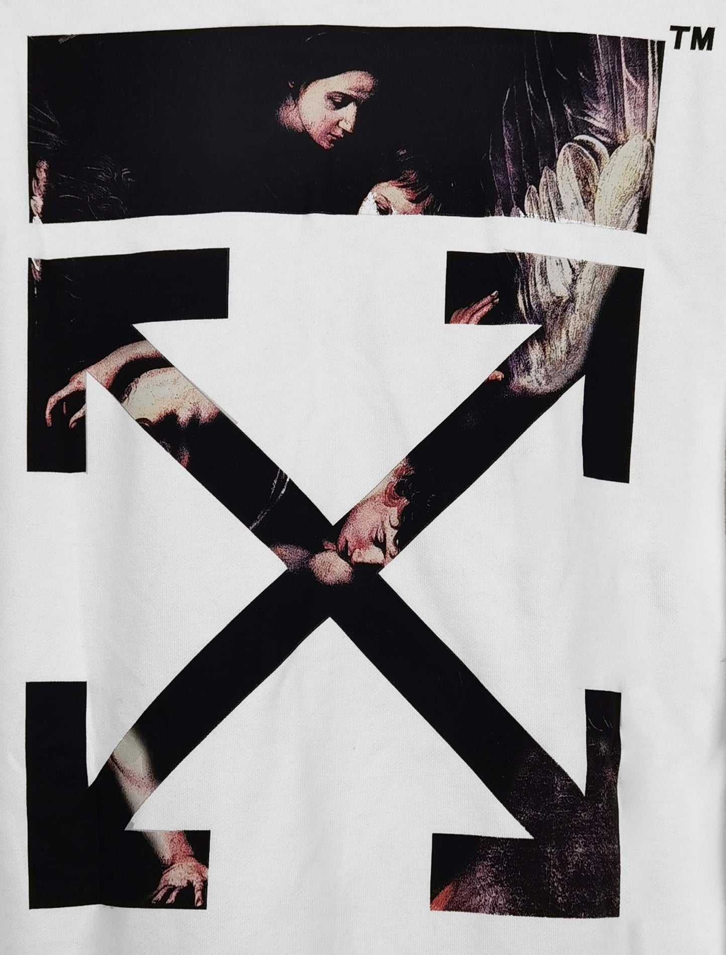 Off-White Caravaggio Arrows Hoodie "White-Multicolour"