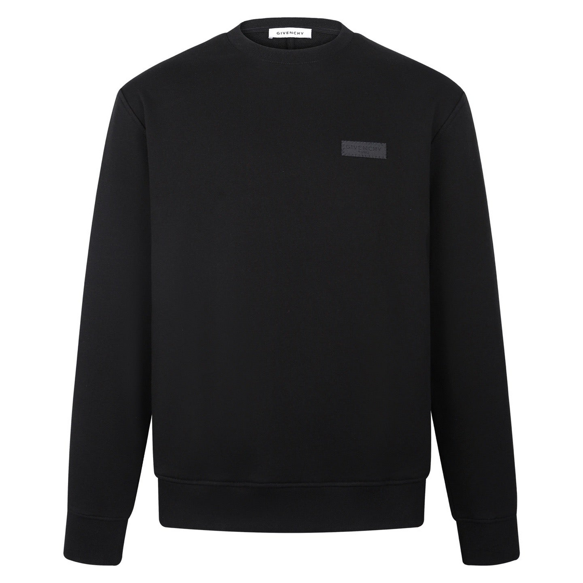 Givenchy Sweatshirt with Logo Patch "Black"