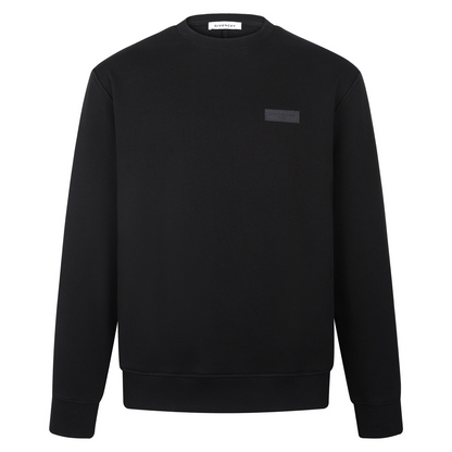 Givenchy Sweatshirt with Logo Patch "Black"