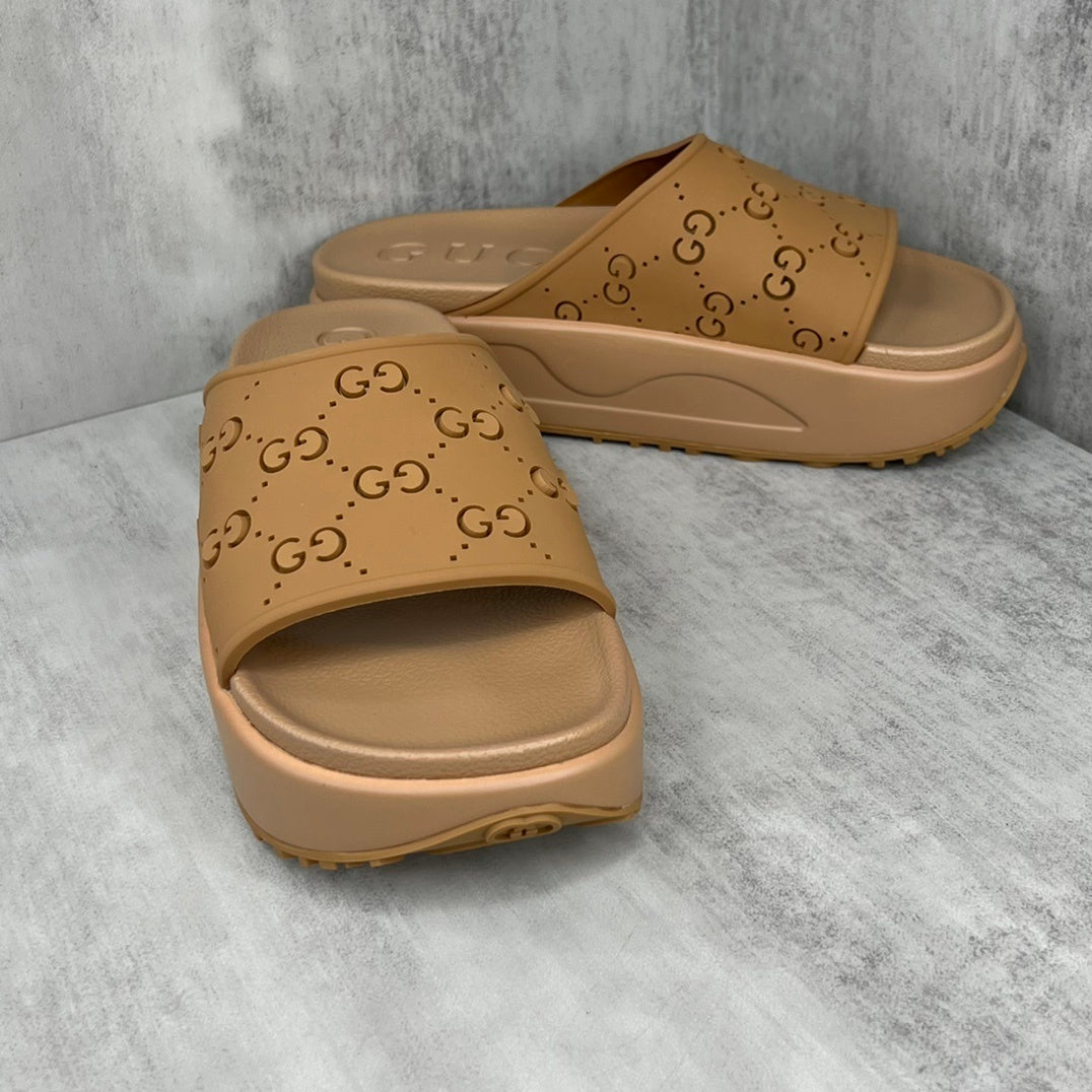 Gucci Slides "Brown"