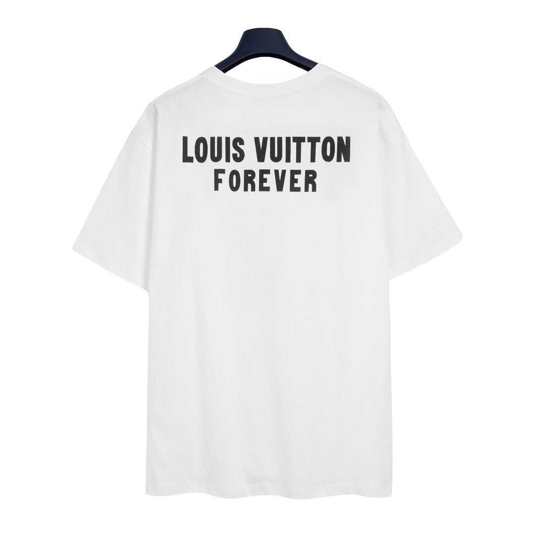 Louis Vuitton Forever Print T-Shirt "White"
