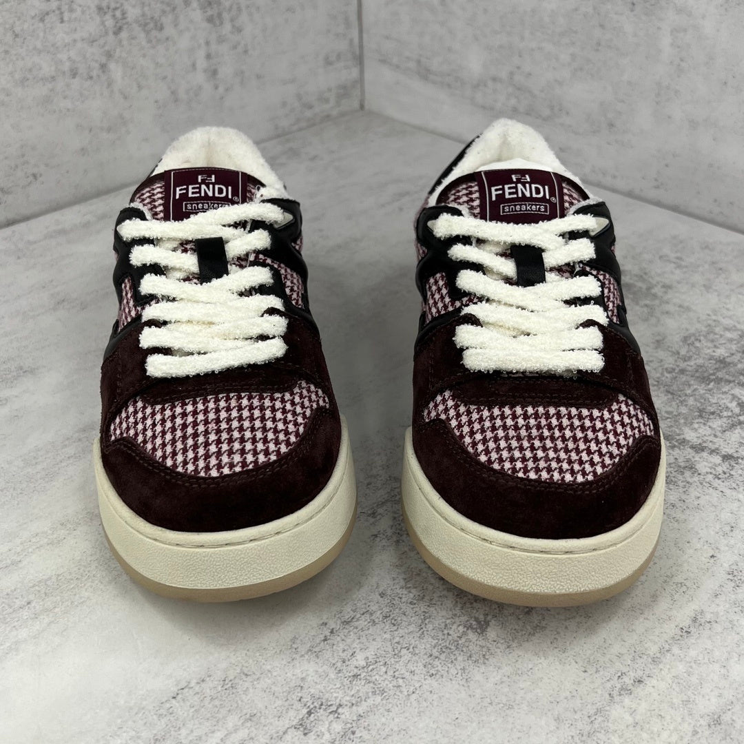 Fendi Match "Burgundy Red-Black"