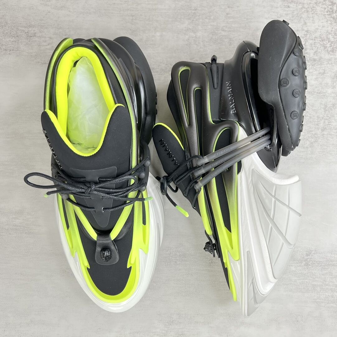 Balmain Unicorn "Black-Green-White"